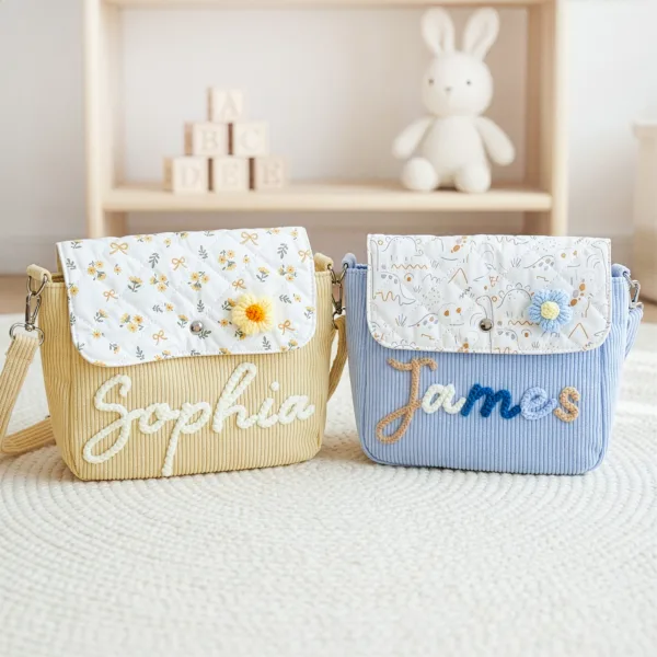 d1 Cord Floral Crossbody