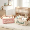 d1 Striped Baby Basket