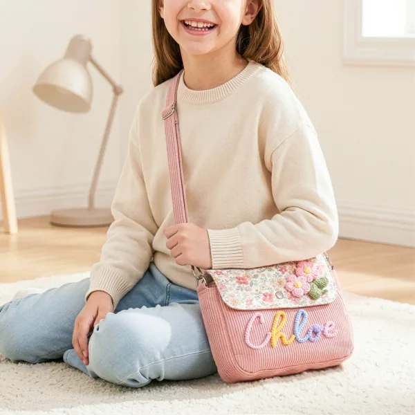 d2 Cord Floral Crossbody