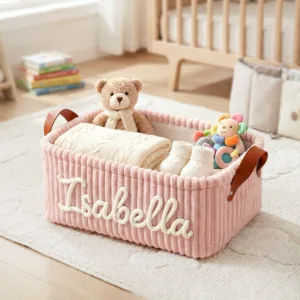 Striped Baby Basket