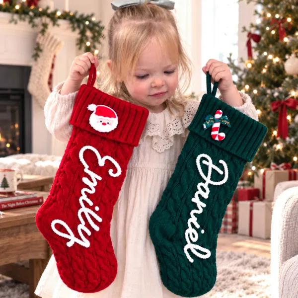Knitted Christmas Stocking