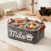 Pet Fur Stripe Basket