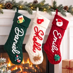 Knitted Christmas Stocking