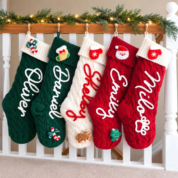 Knitted Christmas Stocking