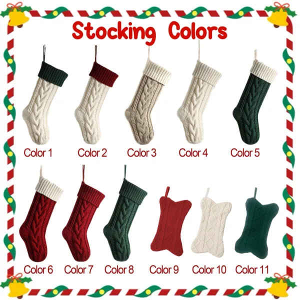 Knitted Christmas Stocking