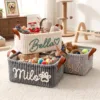 Pet Fur Stripe Basket