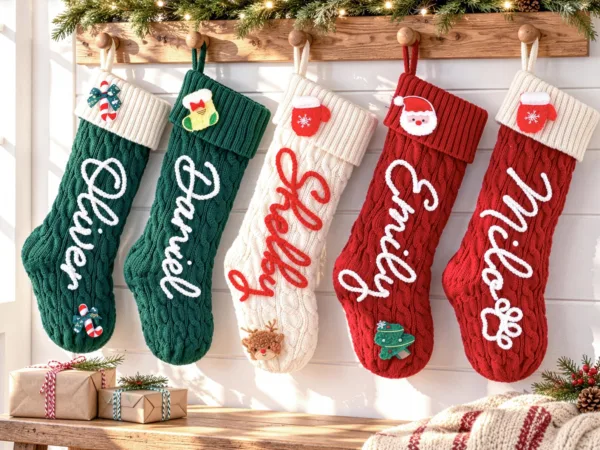 Knitted Christmas Stocking