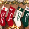 Knitted Christmas Stocking