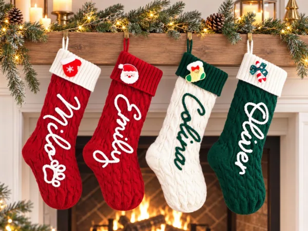 Knitted Christmas Stocking